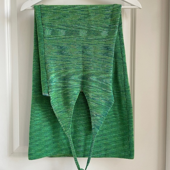 SOLD knit Halter Midi Dress - Picture 2 of 4
